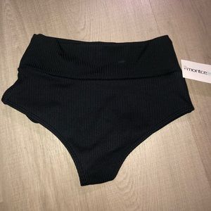 Black bikini bottoms